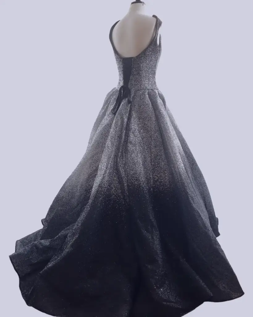 Evening gown and prom dress refinement for invisible structural balance London