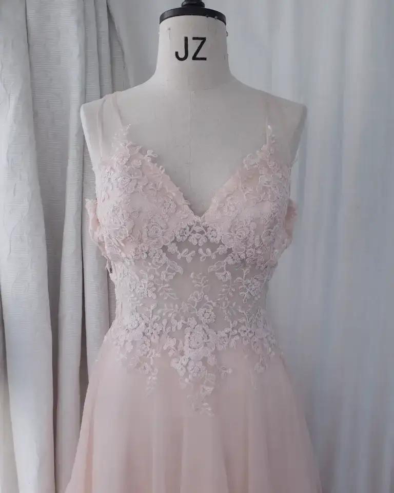 dress alteration detail at suu bespoke