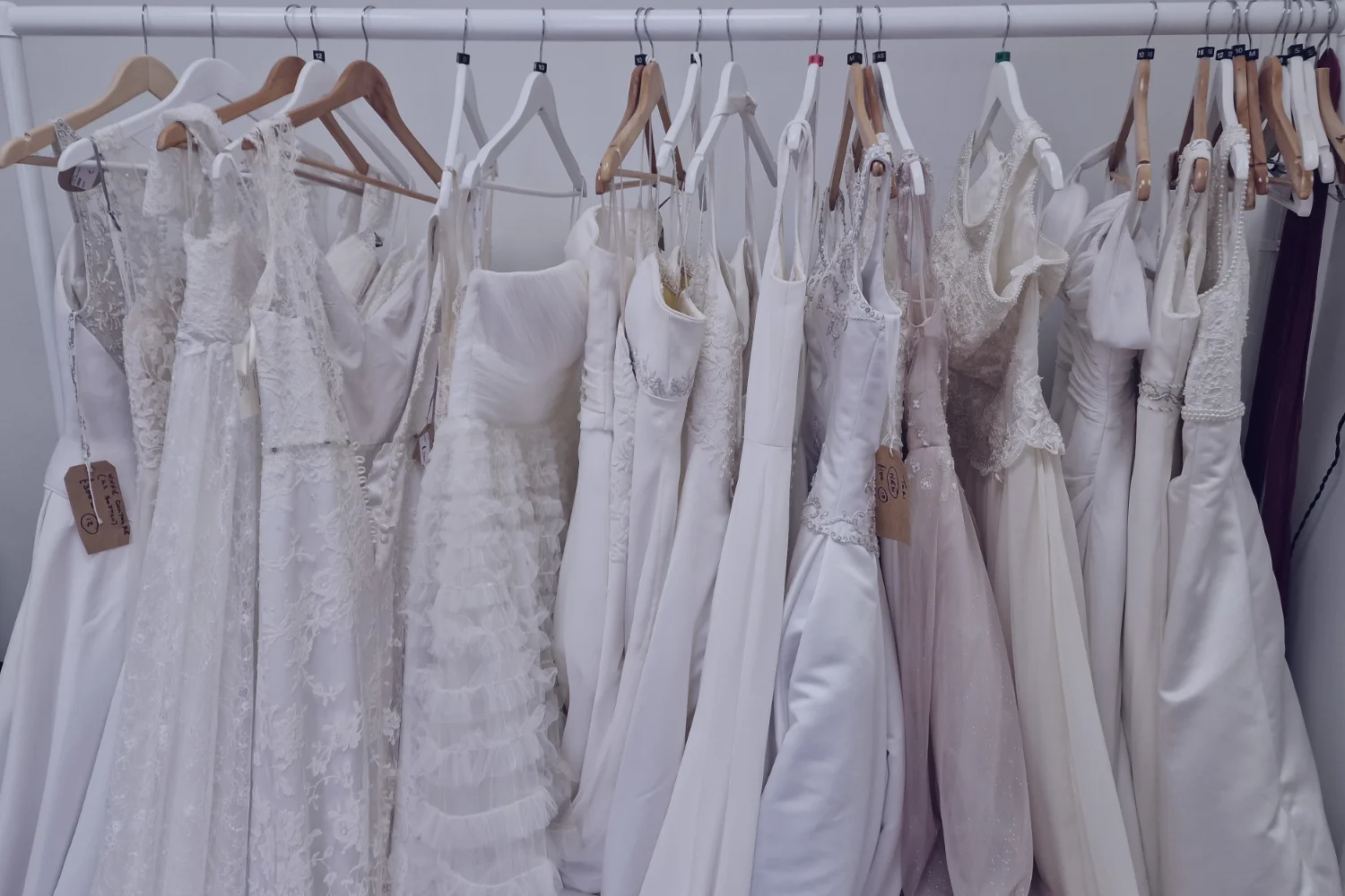 Pre-loved wedding dress alteration at SUU Bespoke Kingston